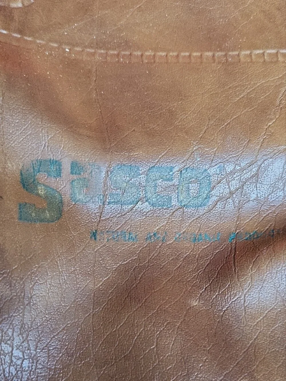 Leather Travel Weekender Bag - Brown